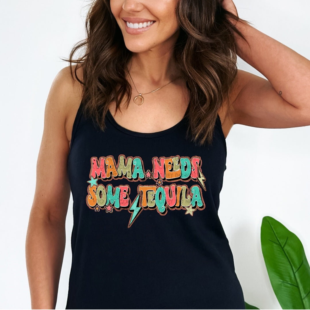 Mama Needs Some Tequila Sweater/ Tee