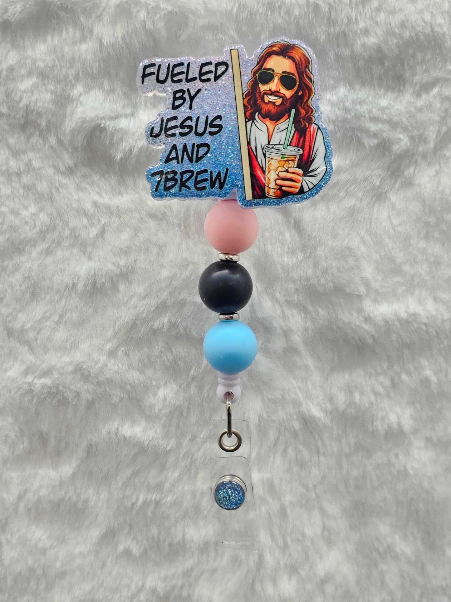 Fueled by Jesus and 7brew Badge Reel