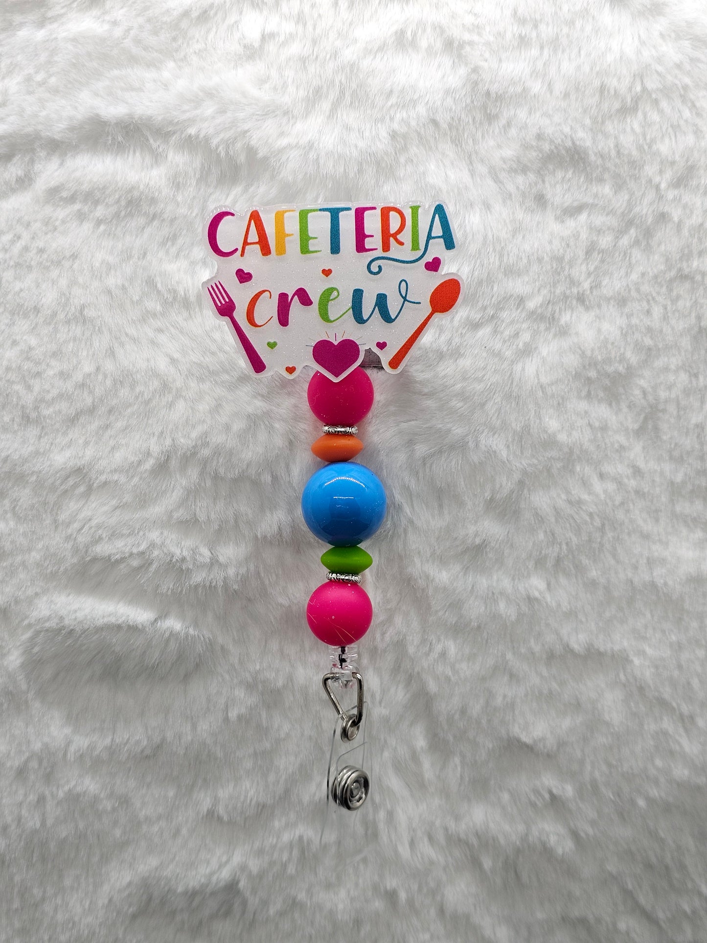 Cafeteria Crew Badge Reel