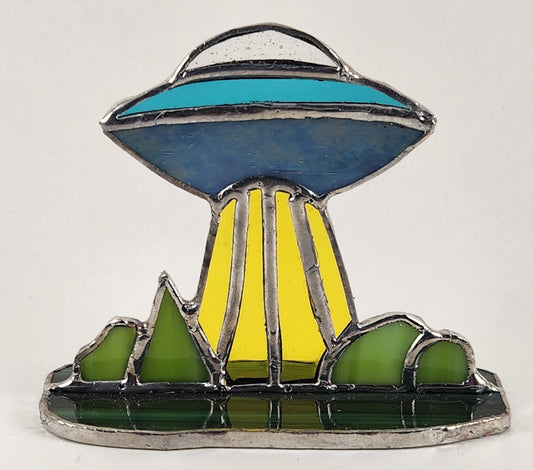 UFO Stained Glass