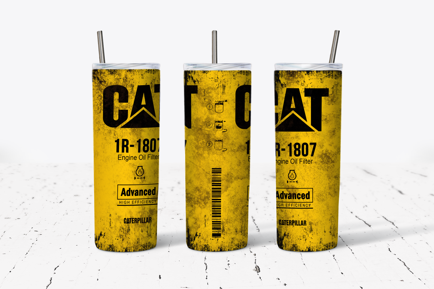 CAT Oil Filter Tumbler