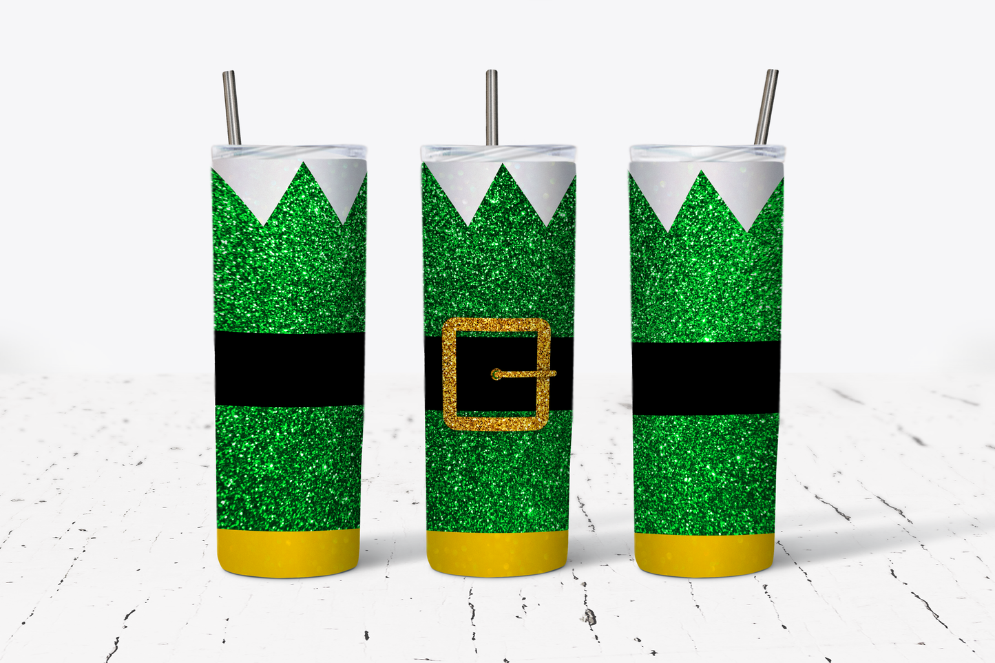 Glitter Elf Tumbler