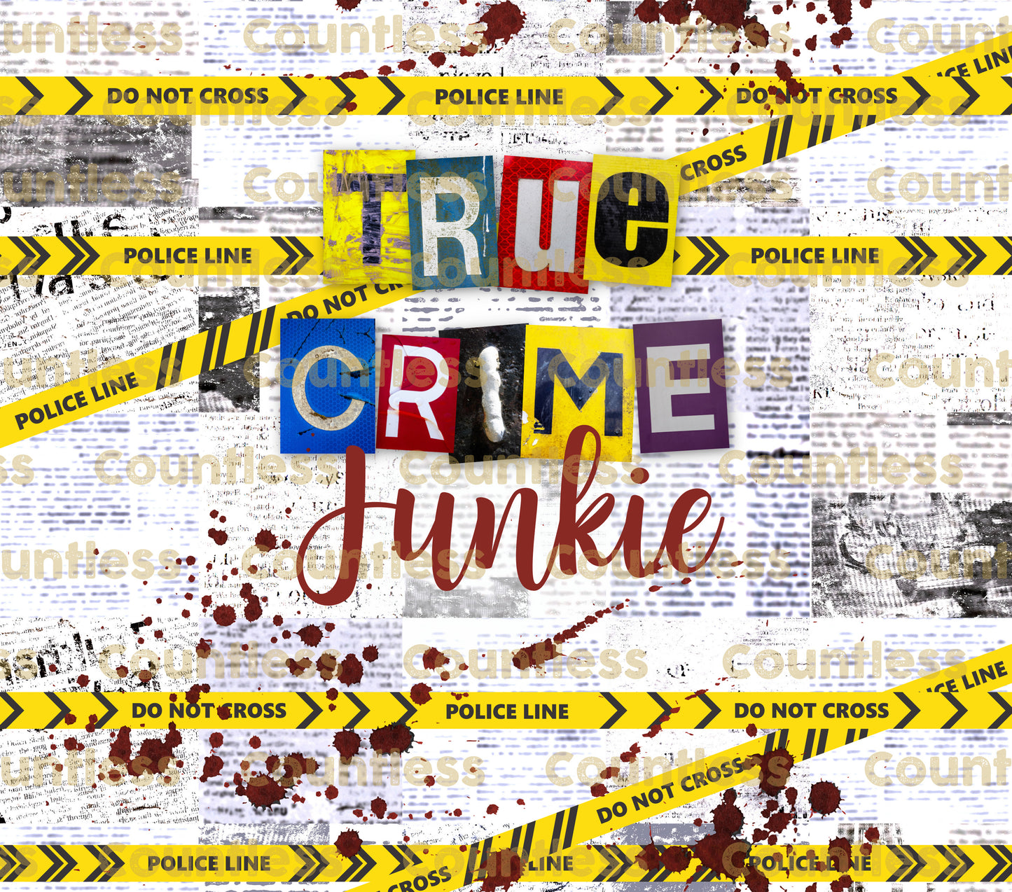 True Crime Junkie Tumbler